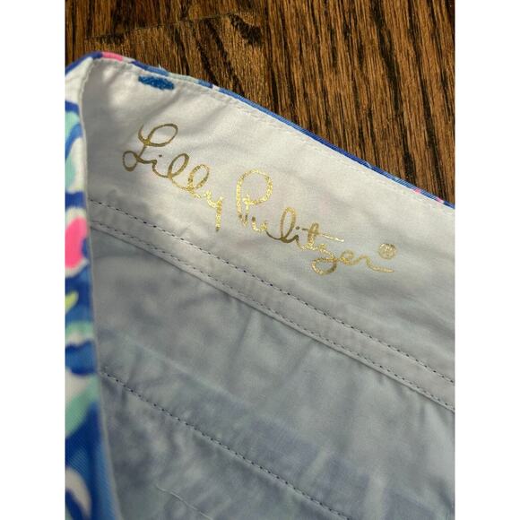 Lilly Pulitzer Women's Multicolor Floral Medium Wash The Walsh Shorts Size 0 - Picture 7 of 12